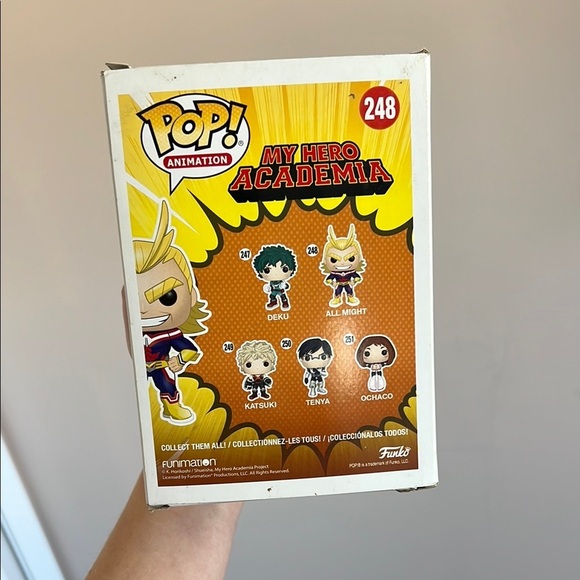 Funko Pop! Animation All Might Vinyl Figure - Picture 6 of 7